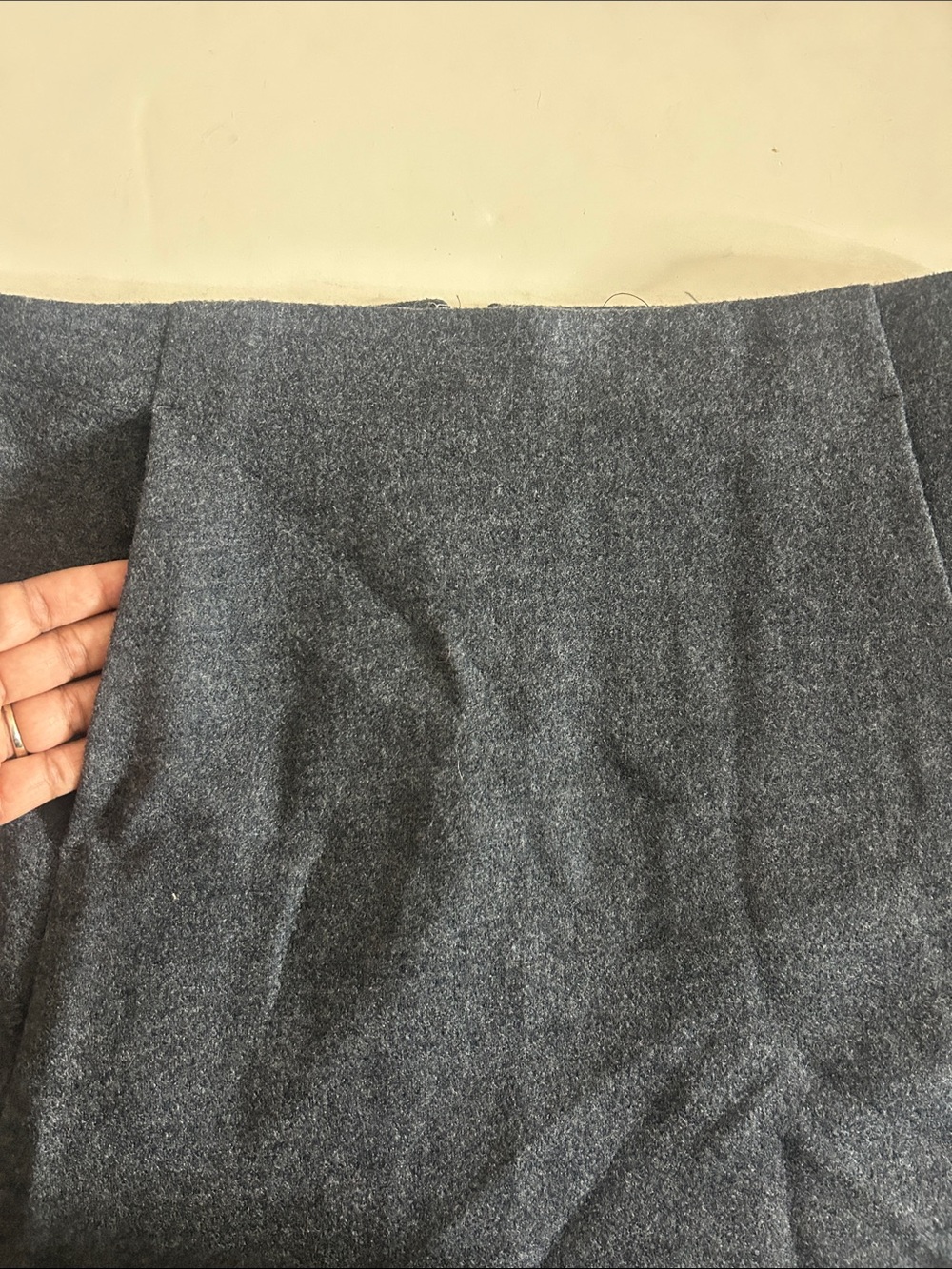 NWT (size M) COS BOILED MERINO WOOL MINI SKIRT - Picture 7 of 8